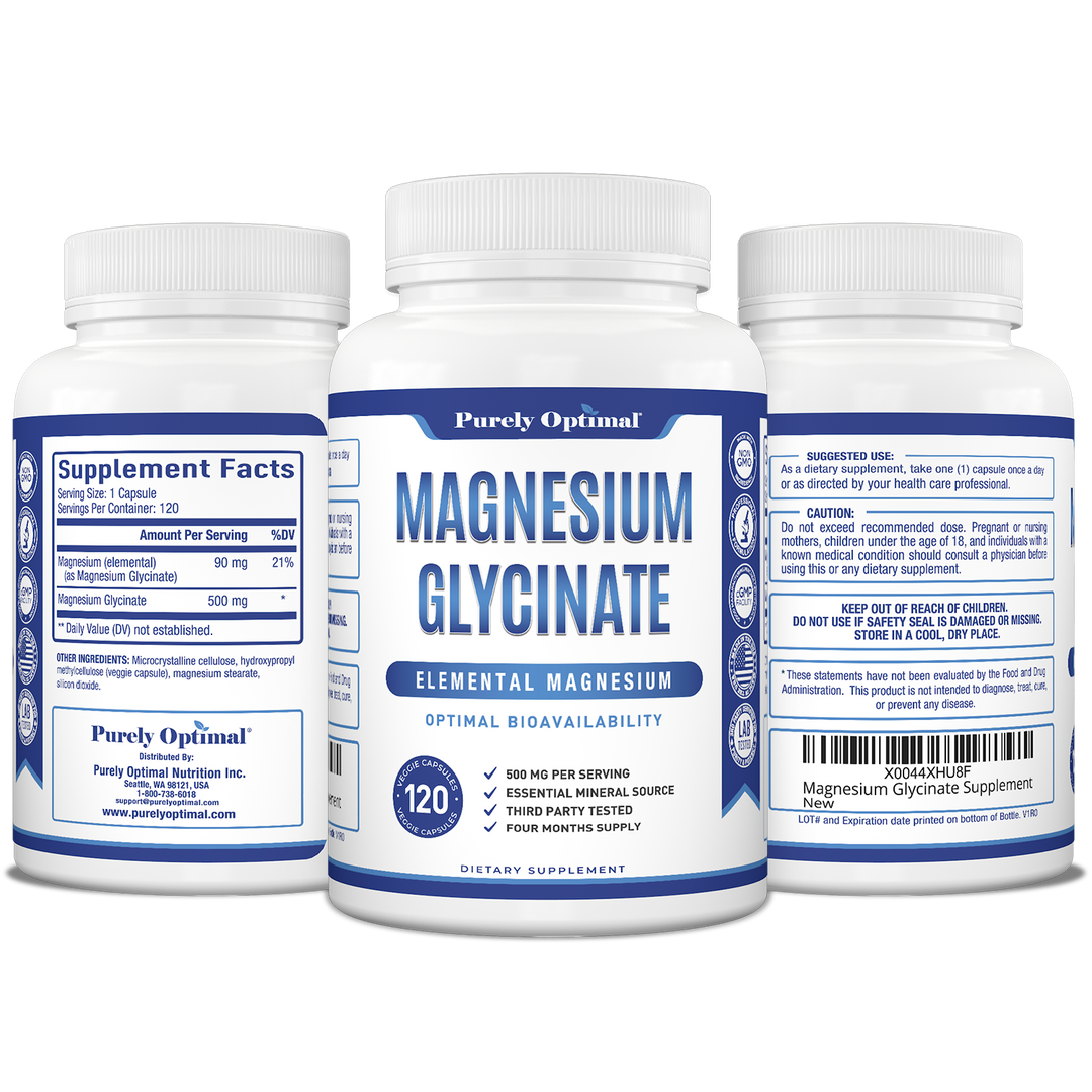 Magnesium Glycinate – Purely Optimal Nutrition