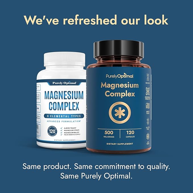 Magnesium Complex – Purely Optimal Nutrition