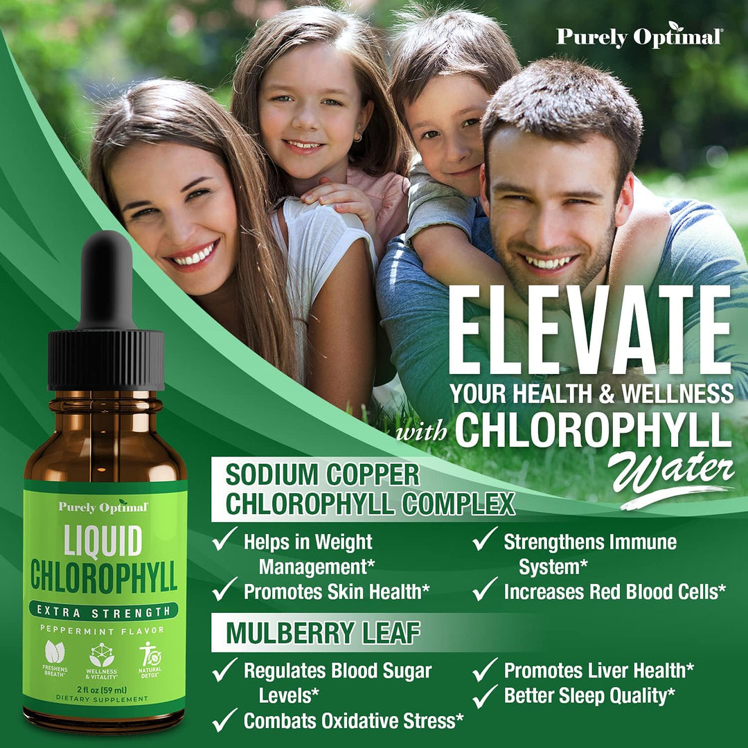 Liquid Chlorophyll  Purely Optimal Nutrition